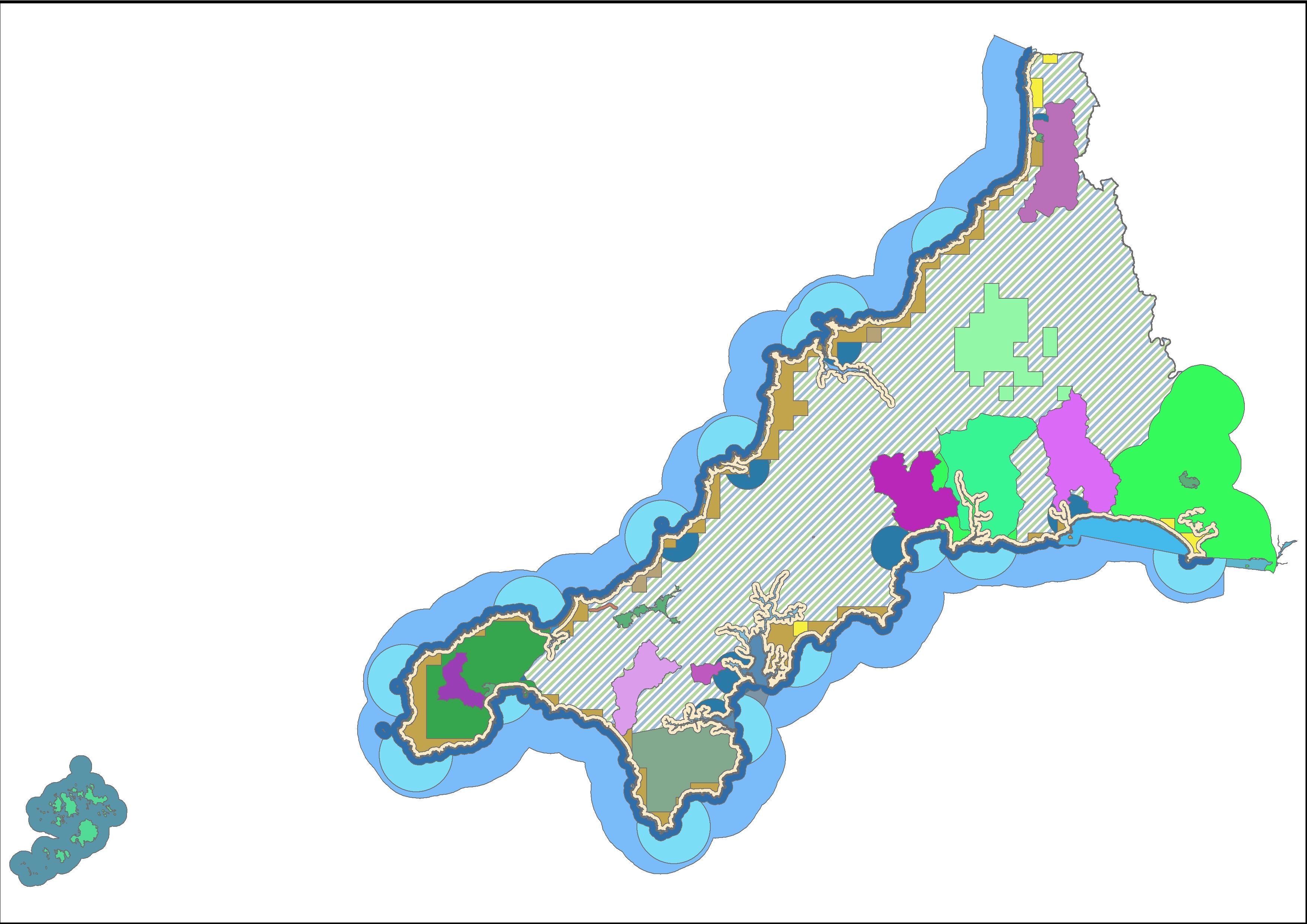 Spatial analysis example